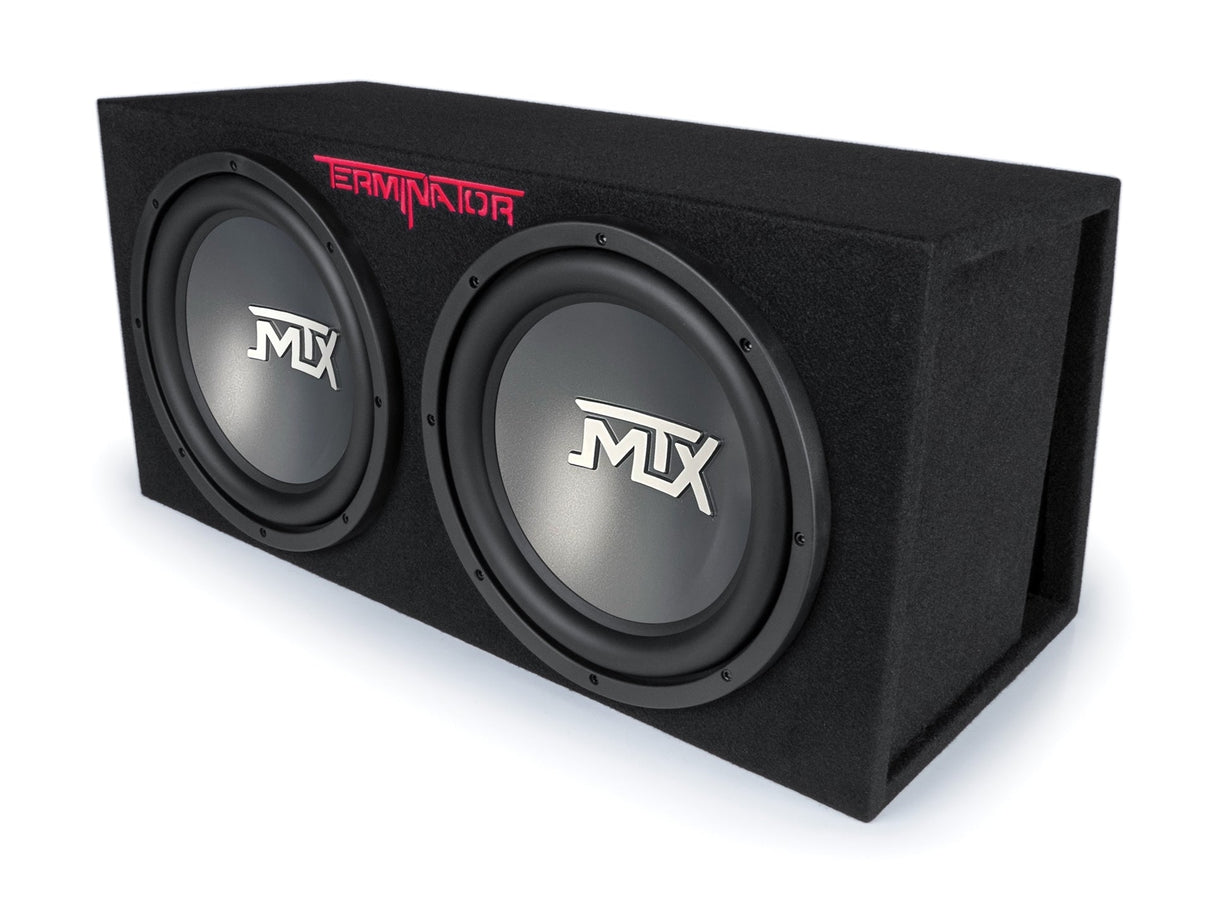 Terminator Dual 12" 4 Ohm Vented Enclosure 1000Wrms (TNE212DV)