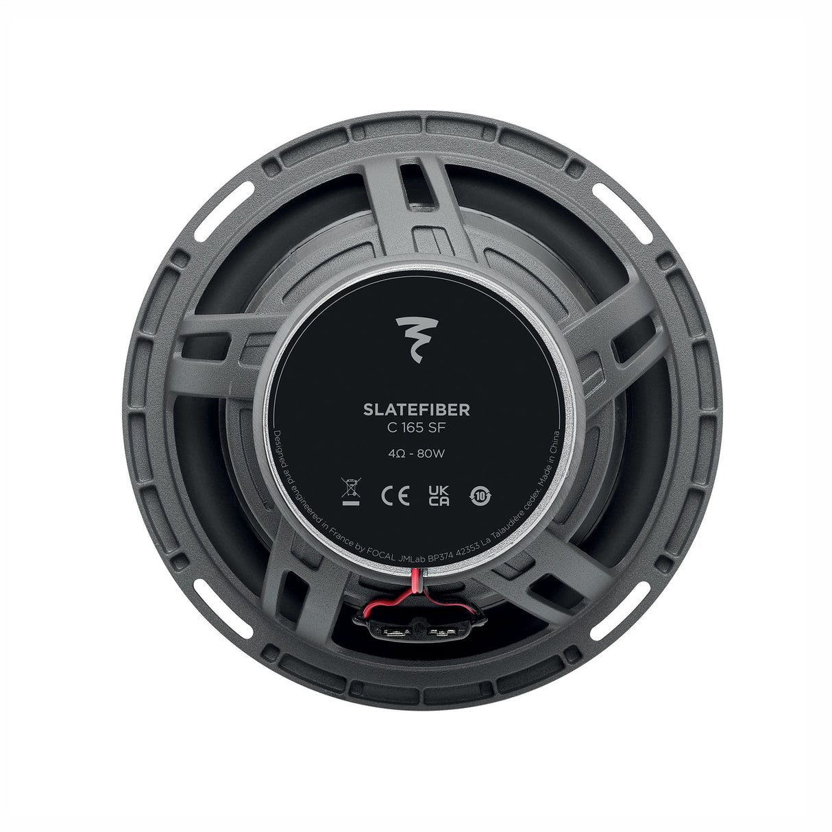 Focal Slate Fiber 2-Way 6.5” Coaxial Kit (C165SF)