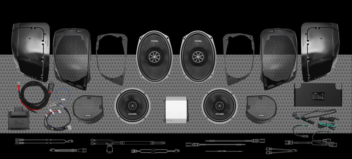 2024+ HARLEY DAVIDSON STREET GLIDE CXX 4-SPEAKER PACKAGE (24FLXCXX4X4SG)