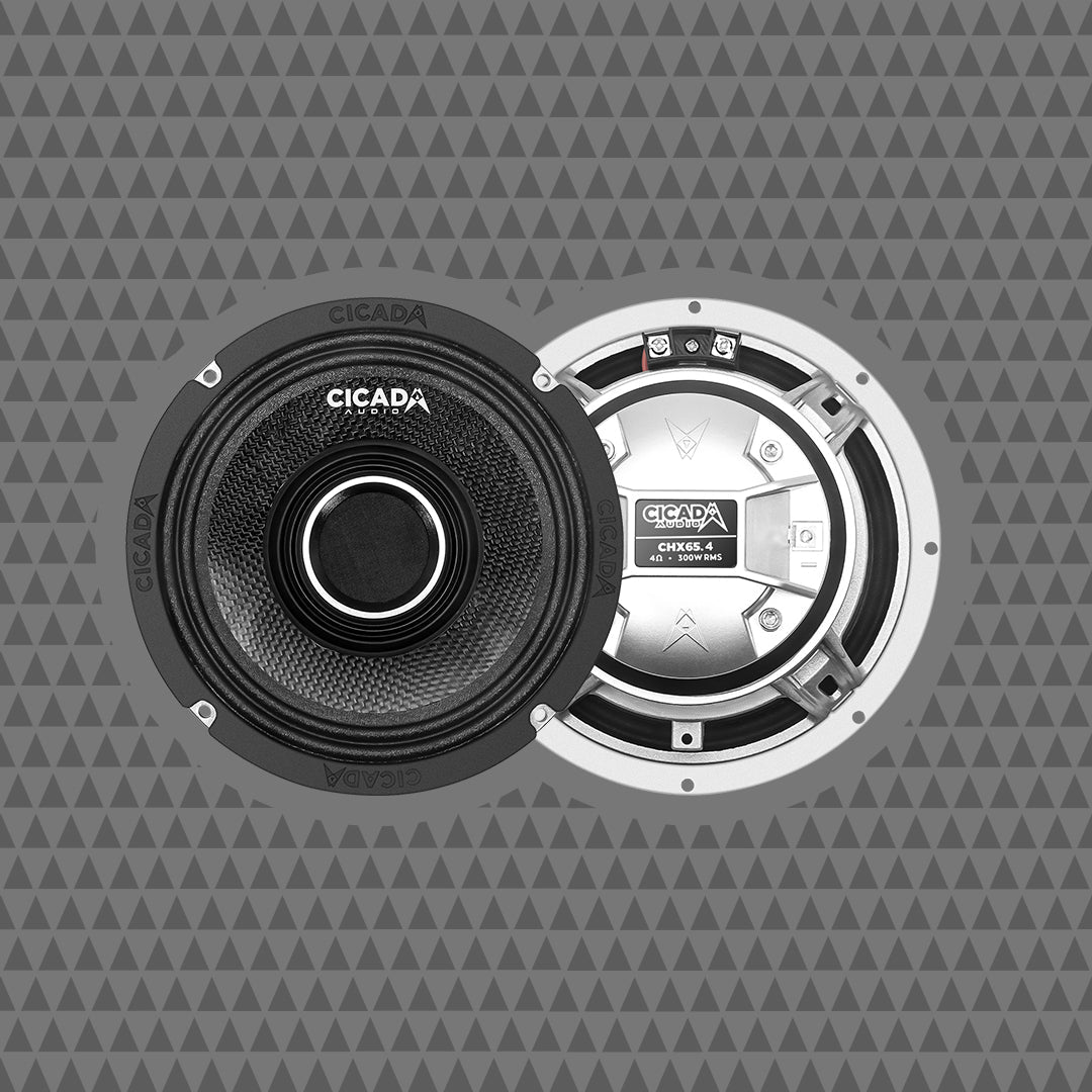 CHX 6.5" 2-Way Compression Horn Coaxial Speakers (sold in pairs) (CHX654)