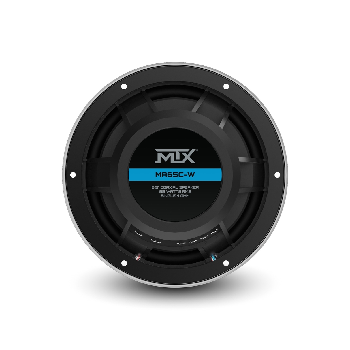 MTX 6.5” 85-Watt Marine Coaxial Speaker - Black (MA65CB)