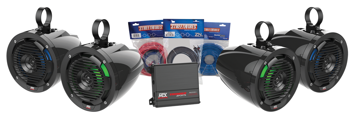 Universal Utv Kit Ð 1 Amp, 4 Pods, For Add-On (UNI2ADDON)