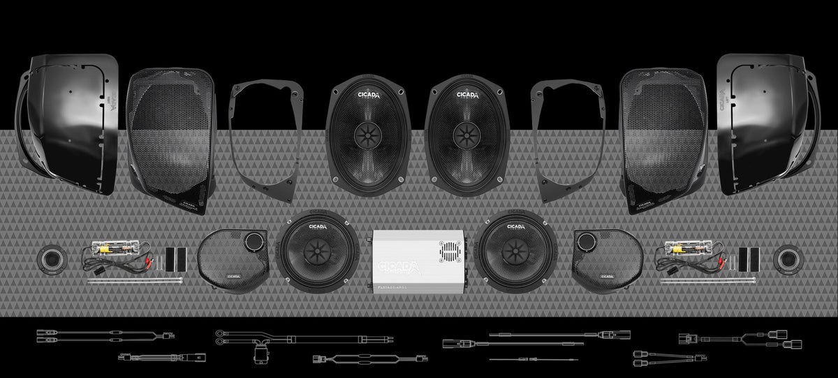 2024+ HARLEY DAVIDSON STREET GLIDE 8-SPEAKER PACKAGE (24FLXPCMX8SG)