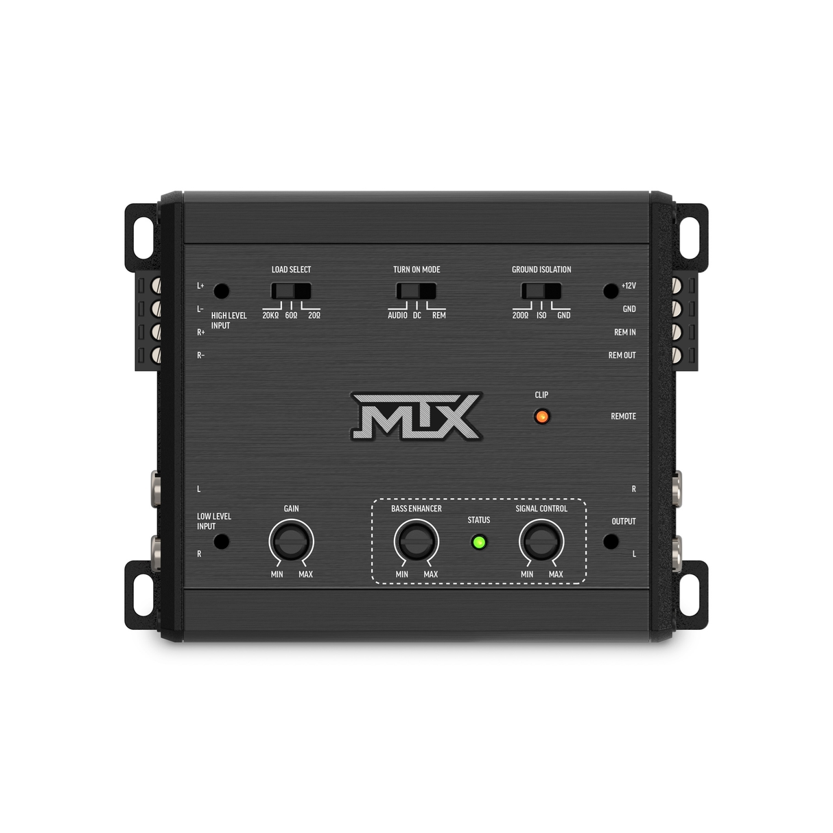 MTX 2-Channel Line Output Converter with Digital Bass Enhancer (TLDBE)