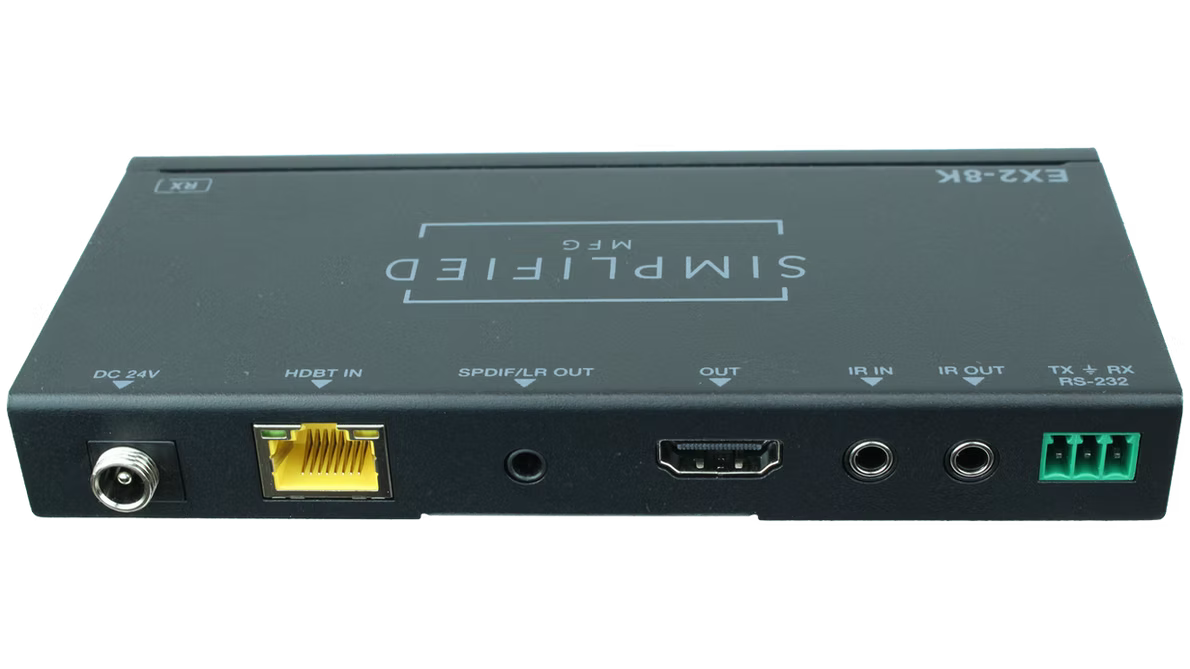 Long distance high bandwidth extender 8K/4K@120Hz (EX28K)