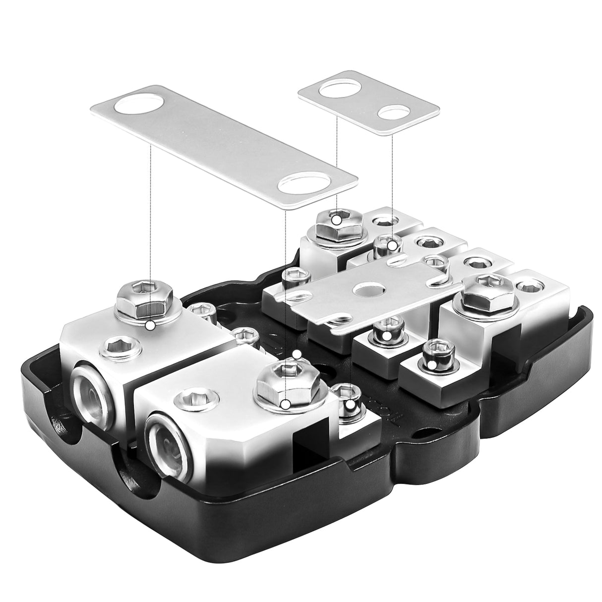 RECOIL 2 Posiion Combiniation ANL / Mini ANL Fuse Block (fuses included) (MFH24)