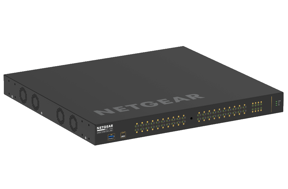 Wyrestorm AV Line M4250-40G8XF-PoE+ - Switch - L3- Managed - 40 x 10/100/1000(PoE+) + 8 x 1 Gigabit / 10 Gigabit SFP+ (M4250GSM4248PX40p)