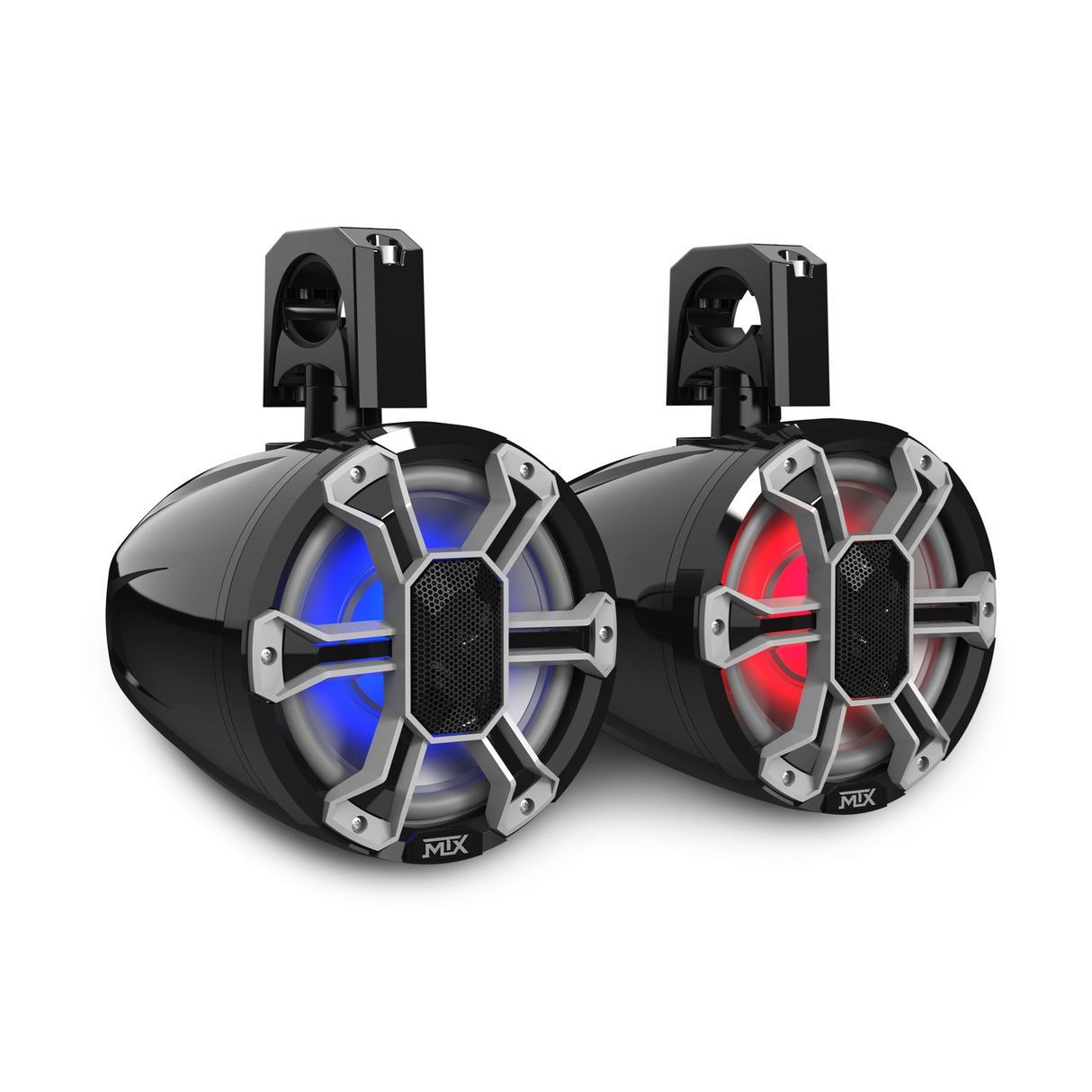 MTX 8” 150-Watt Marine Tower Coaxial Speaker - Black (MA8CBP)