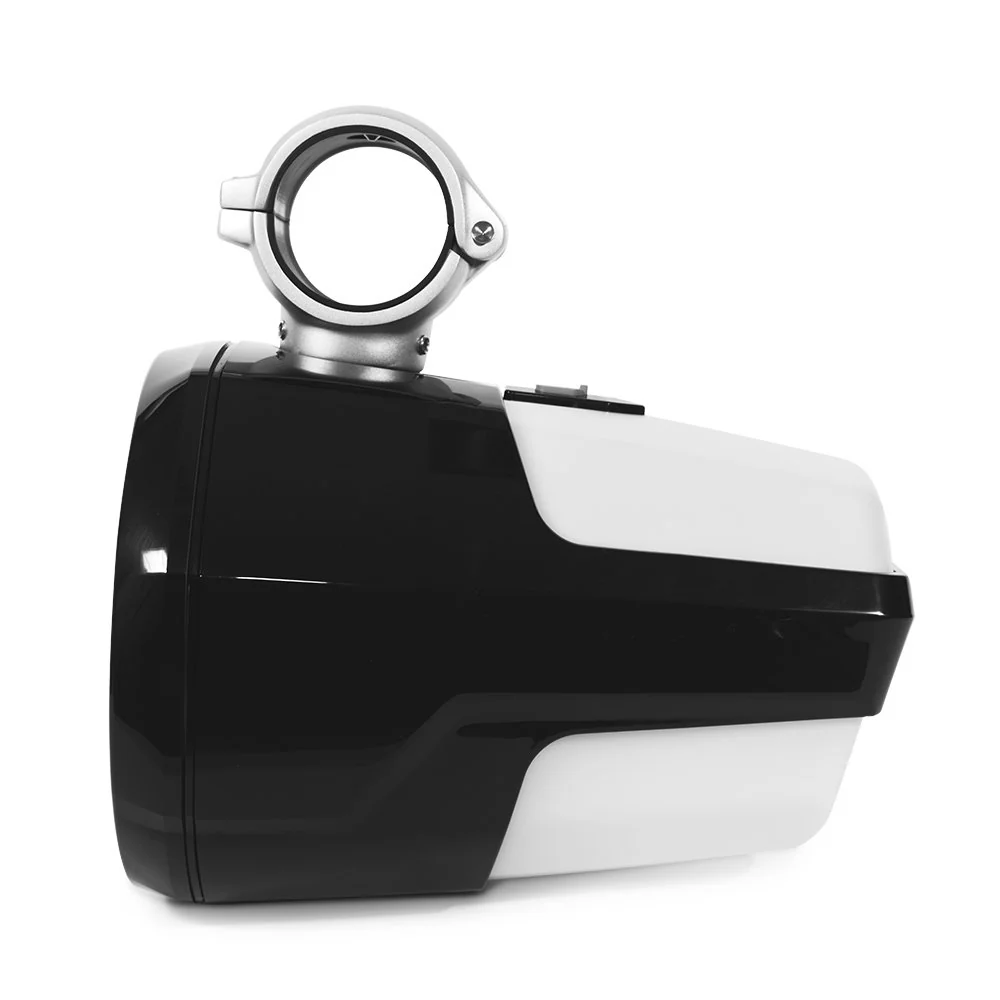Roswell R1 PRO Wakeboard Tower Speakers with Clamps + RGB (Black) (R1PROTOWERBLACK)