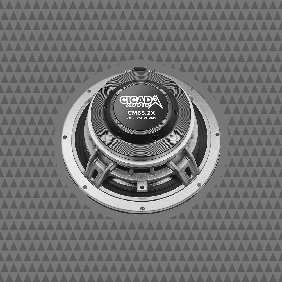 CMX 6.5" Mid-Bass Drivers, Carbon Mica Cone (sold in pairs) (CM652X)