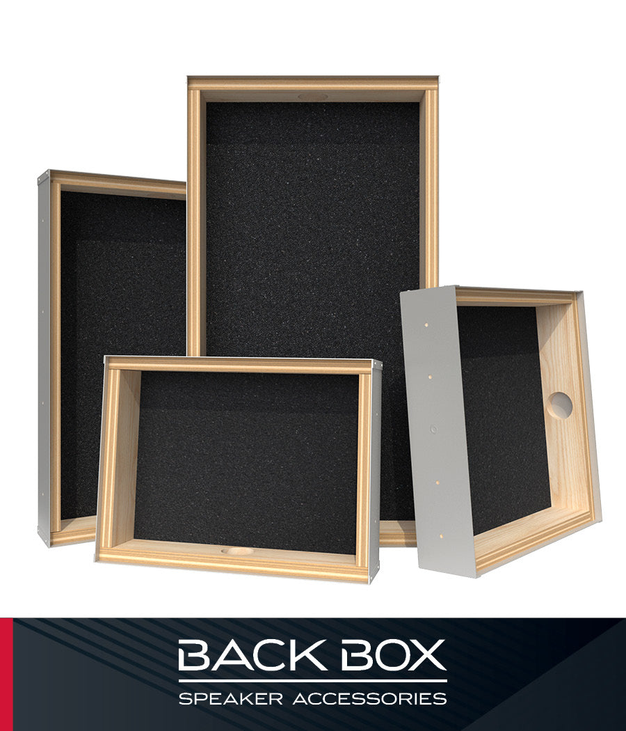 Metal Back Box (masonry applications)_|_Fits Speaker: LR324, LR224, LR224S, LR24W (MBC24)
