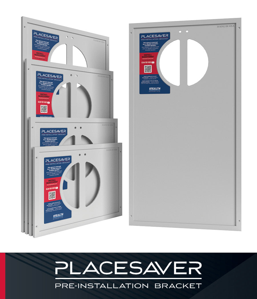 PlaceSaverª Pre-installation Bracket_|_Reusable_|_Fits Speaker: LR116 (PS16)