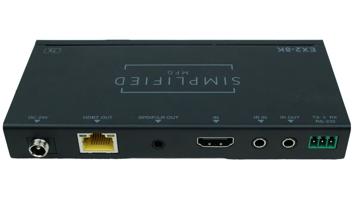 Long distance high bandwidth extender 8K/4K@120Hz (EX28K)