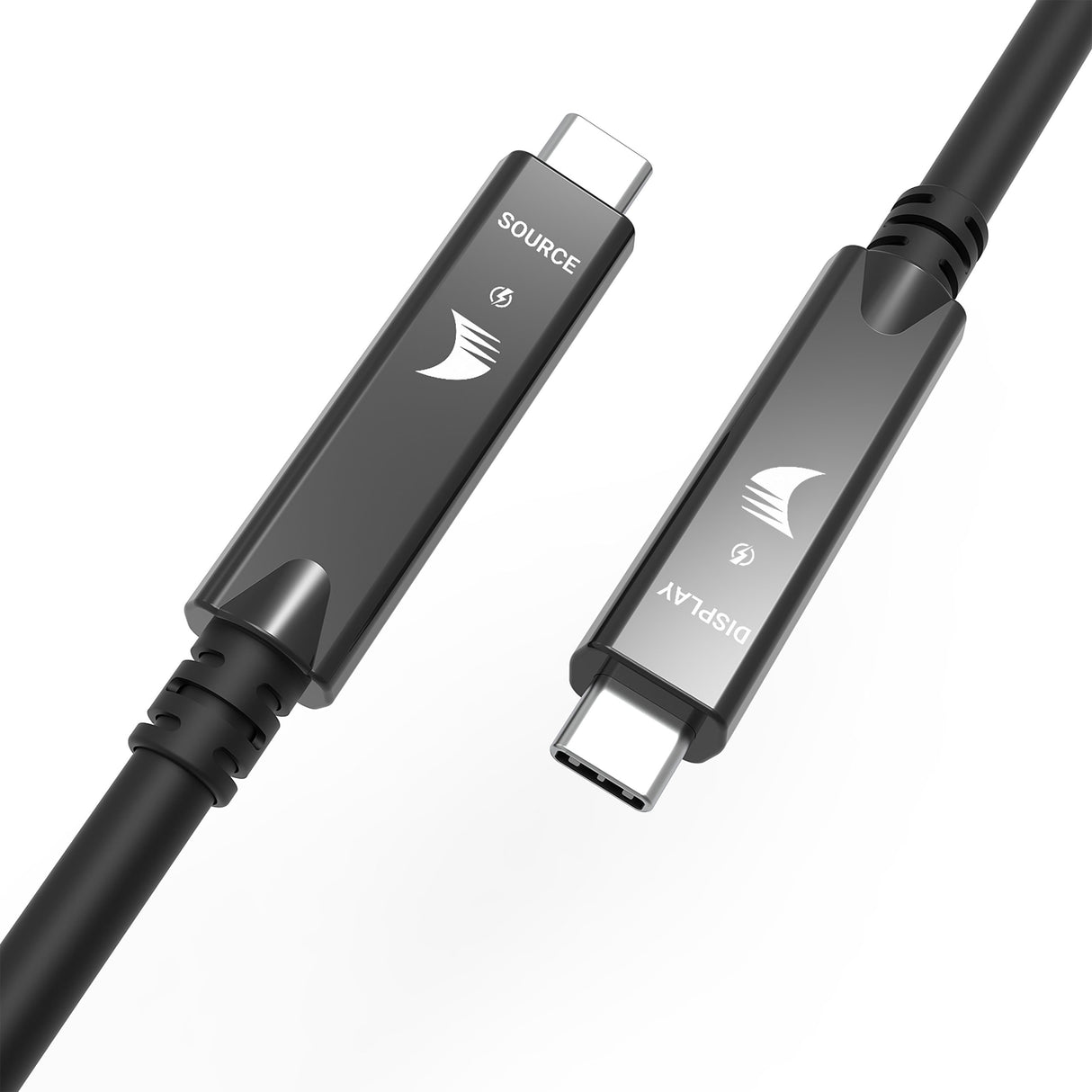 Wyrestorm 10m/32.8ft | USB-C to C Active Optical Cable | 10Gbps(5Gbps/Lane) | DP2.1+USB2.0 or DP1.4+USB3.2 Gen2x2 (CABUAOCUSBC10)