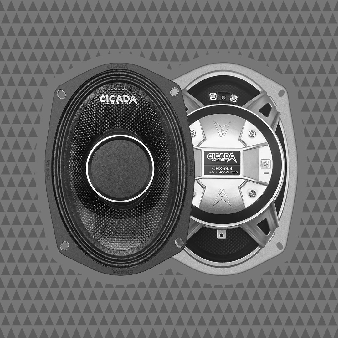 CHX 6x9 2-Way Compression Horn Coaxial Speakers (sold in pairs) (CHX694)