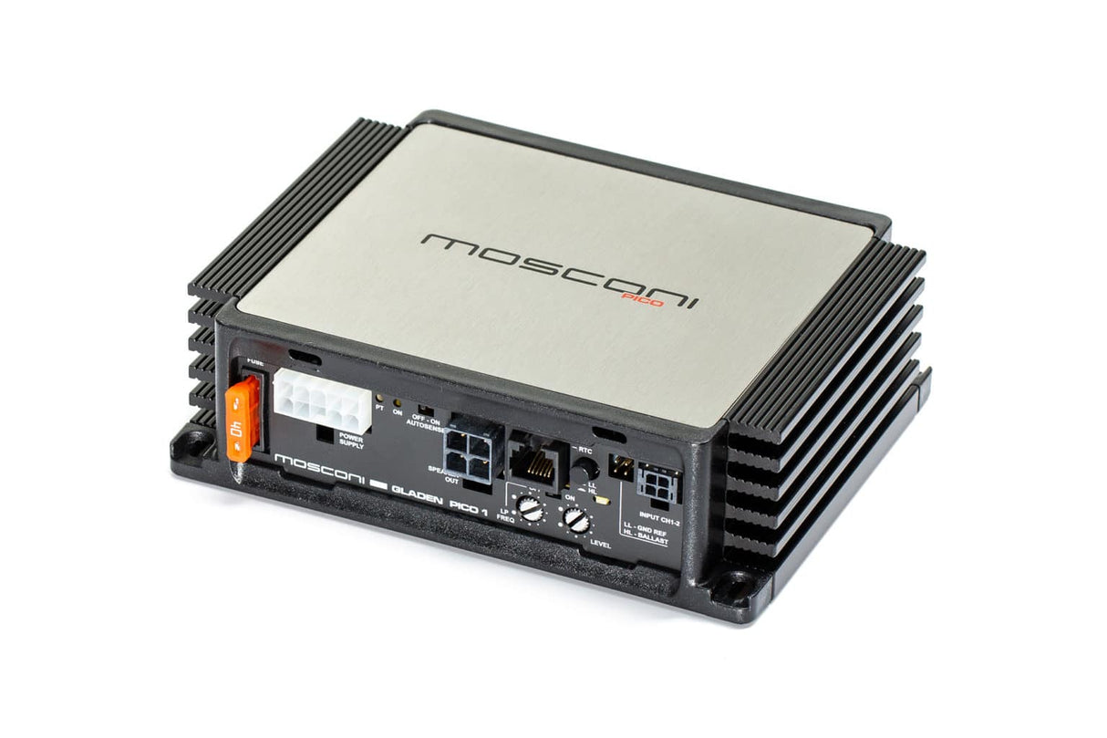 MOSCONI PICO SERIES 1 Channel Amplifier - 900 Watts x 1 RMS @ 1 Ohm - 18V Version (PICO1V218V)