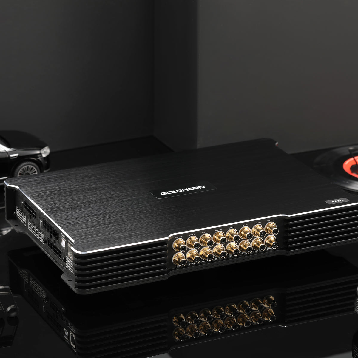 Goldhorn A2B DSP Series 20-Channel Amplifier with 28 Channel DSP (AB218)