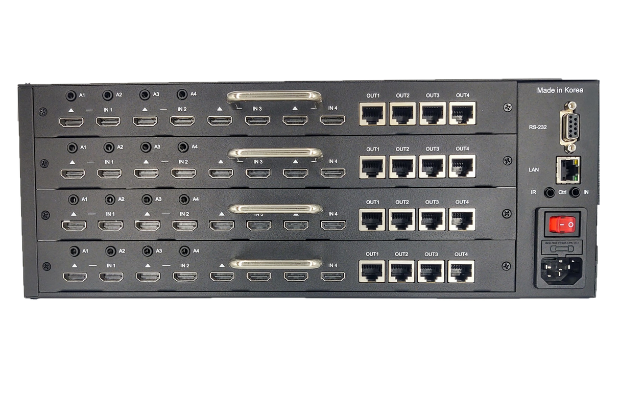 16x16 HDMI matrix kit with 16 RX devices (M1616KT)
