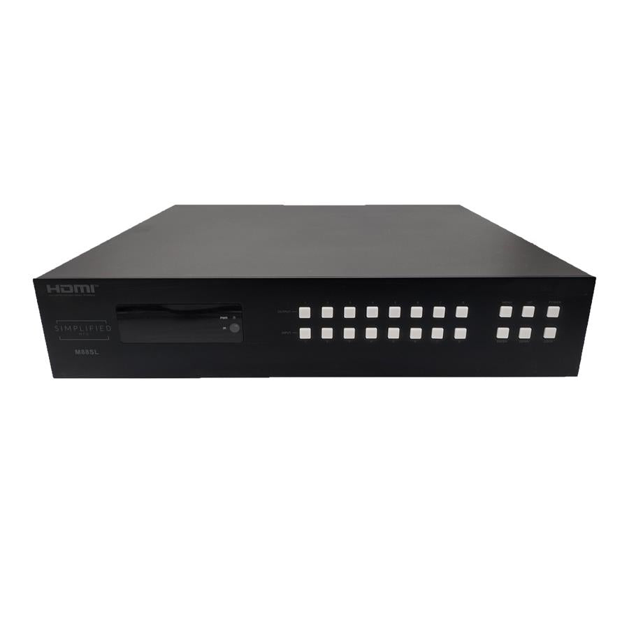 8x8 HDMI scaling matrix w/ parallel 120m UTP outputs (M88SL)