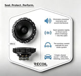Recoil Foam Speaker Ring Kit Double - 4 Speaker kit (VRKQ)