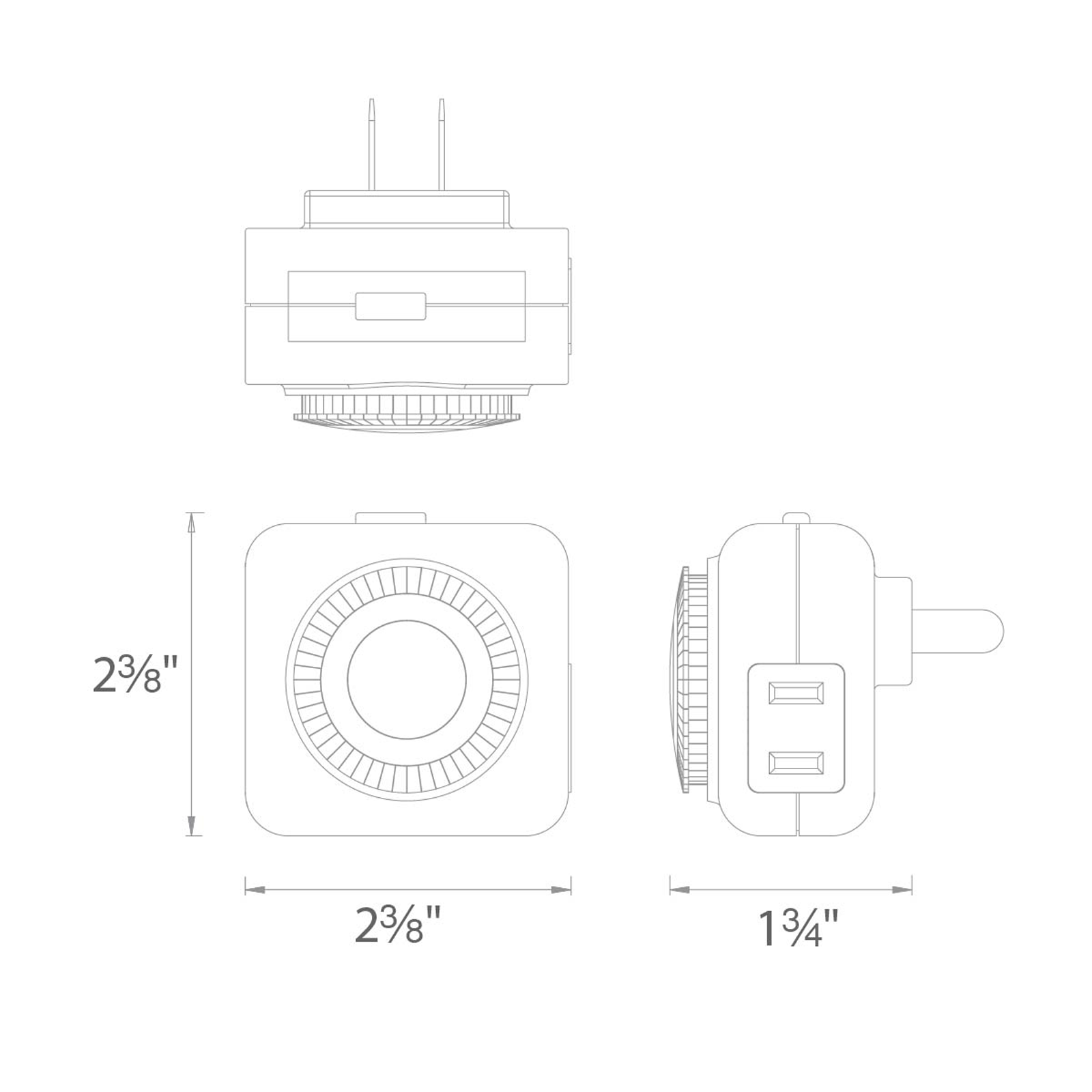 WAC Mechanical Timer Accessory (9000MTIWT)