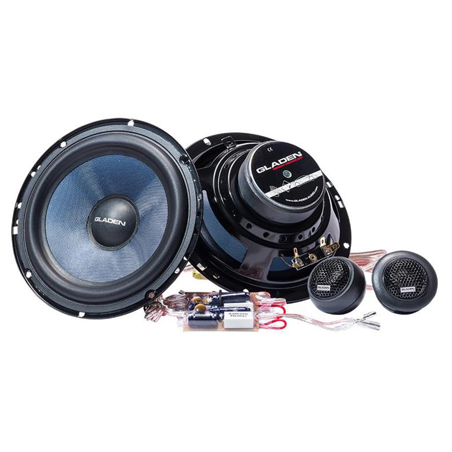 GLADEN ALPHA 6.5" Component Speaker Kit (sold as a SET) (ALPHA165)