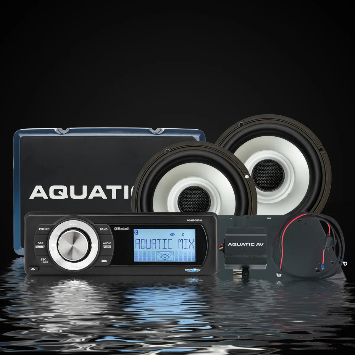 AQUATIC AV 1998-2013 STREET GLIDE RGB PREMIUM KIT - AQMP5BTH/HS113/AD300.2/RG155R1/AQAKBAT (BT200)