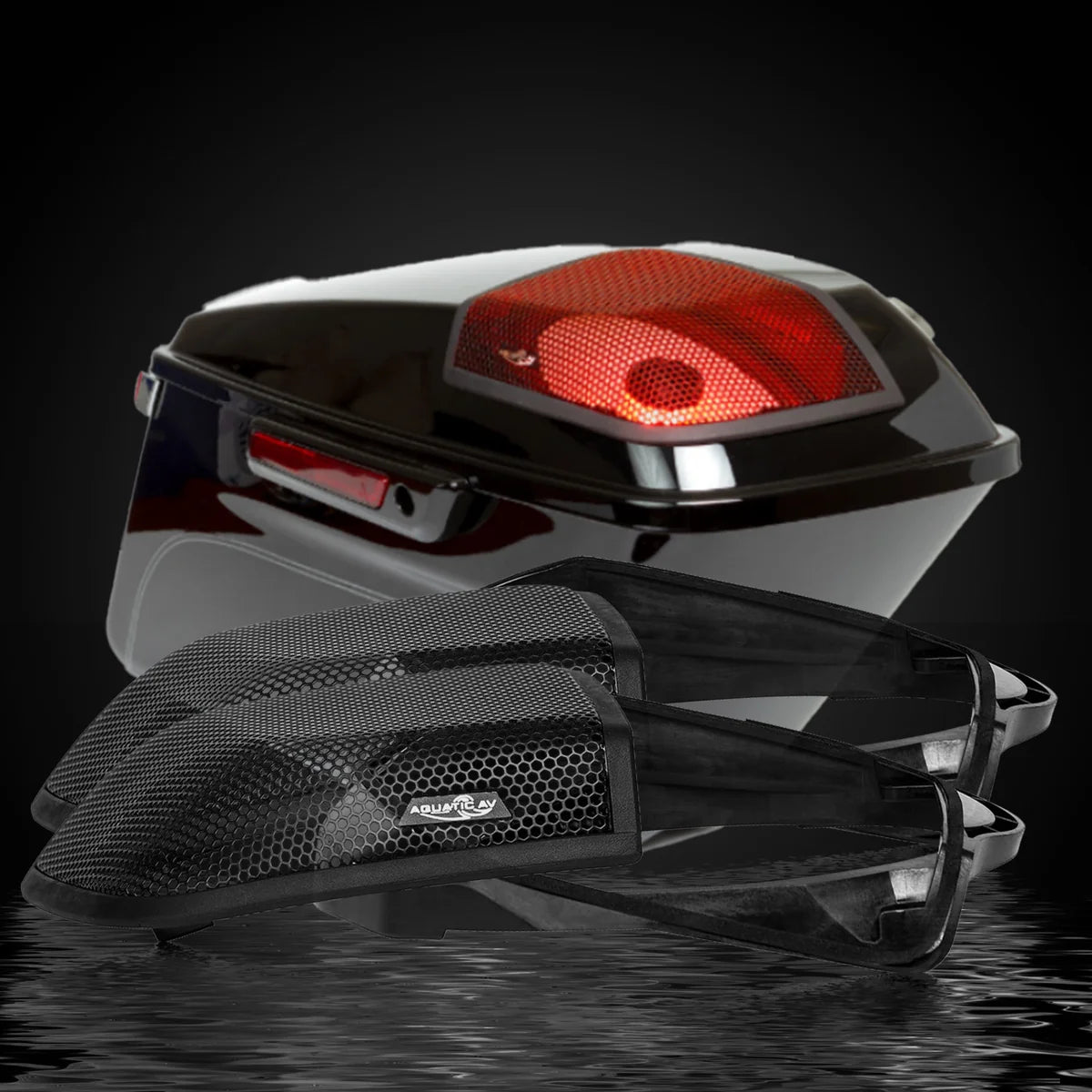 AQUATIC AV 2014+ CUT IN LID KITS FOR 6X9 SPEAKERS (HG102)