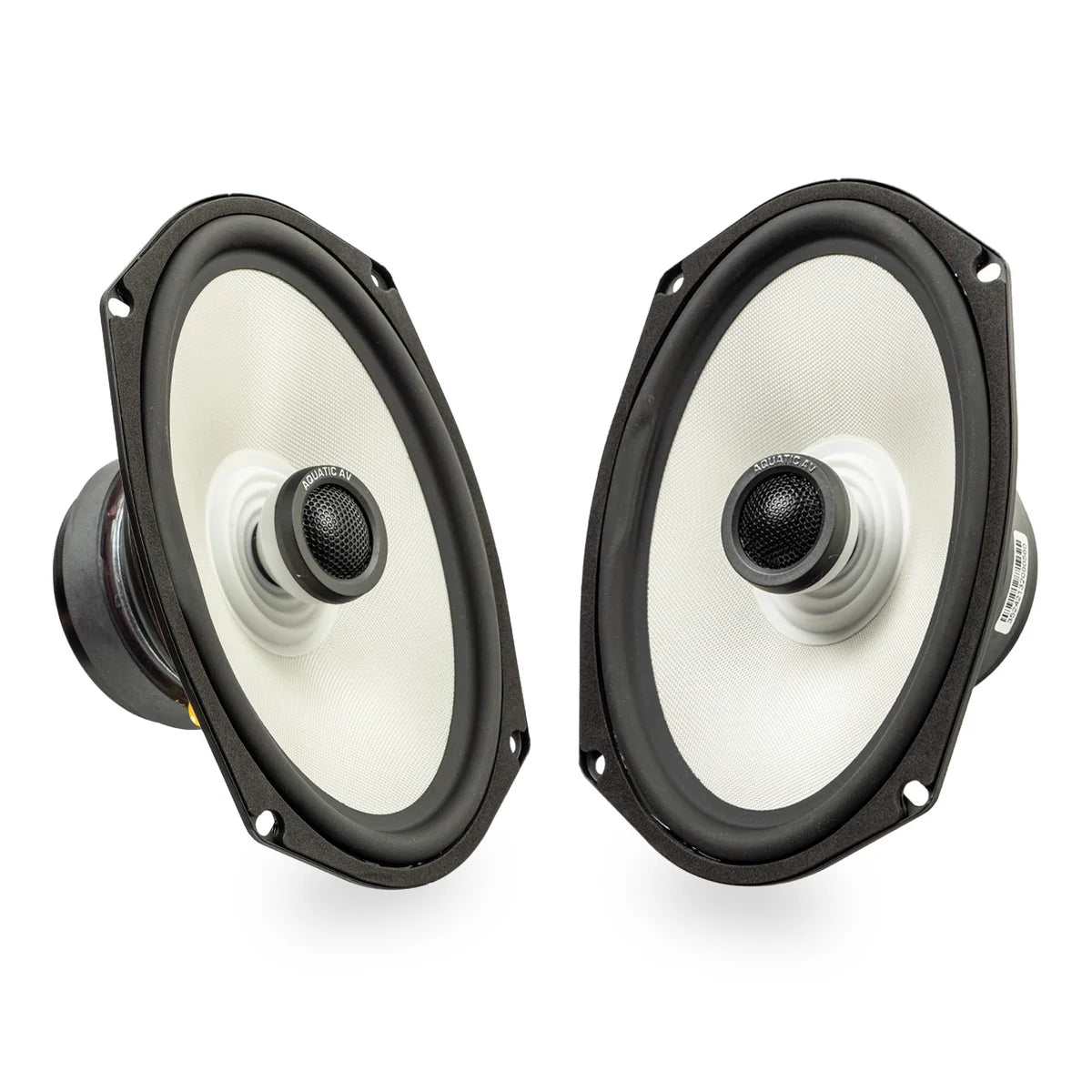 AQUATIC AV 6x9 COAXIAL SPEAKERS WITH RGB LED LIGHTING (HG200)
