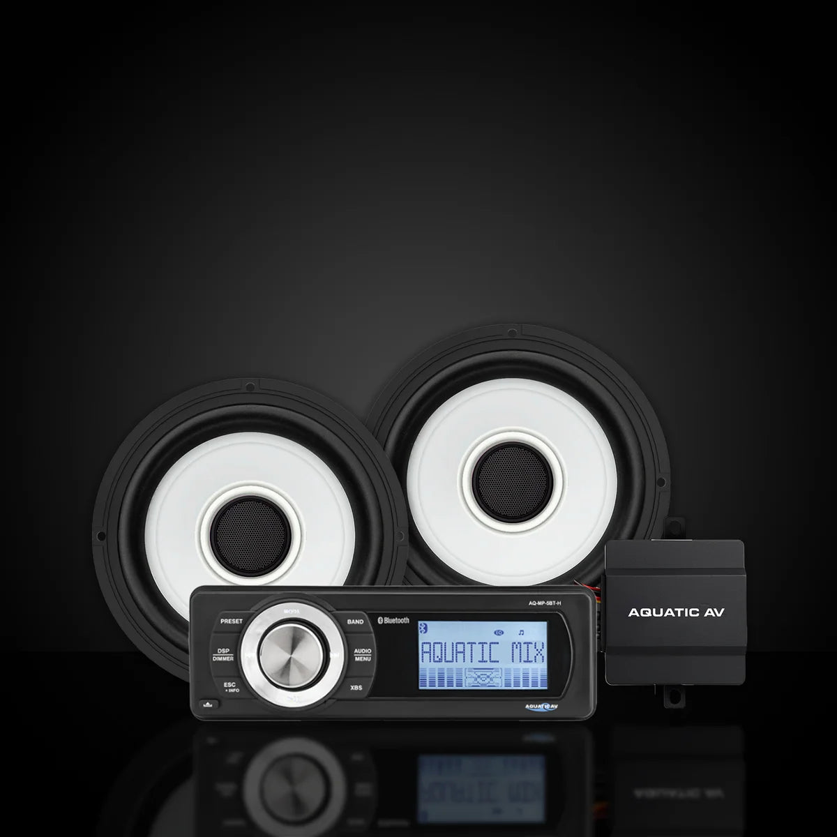 AQUATIC AV ULTRA RGB + STEREO KIT - AQMP5BTH / HS113 / RG155R1 (HK104)