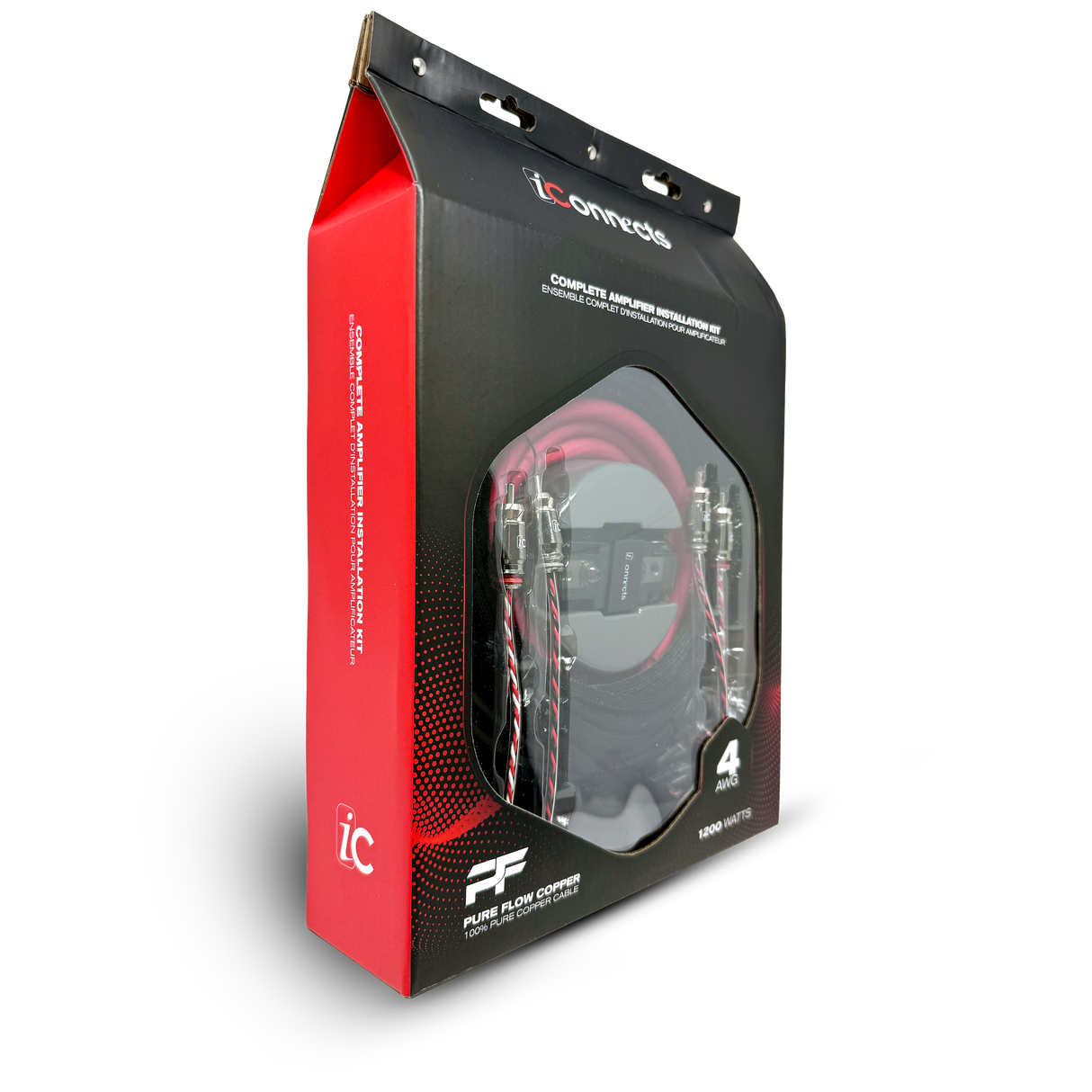 iCONNECTS PRO 4 AWG 1200W AMPLIFIER KIT ICPRO1200K