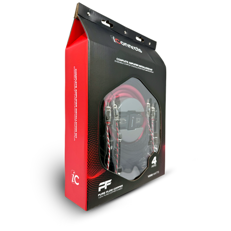 iCONNECTS PRO 4 AWG 1200W AMPLIFIER KIT ICPRO1200K