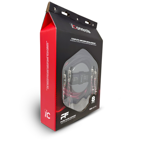 iCONNECTS PRO 8 AWG 600W AMPLIFIER KIT ICPRO600K