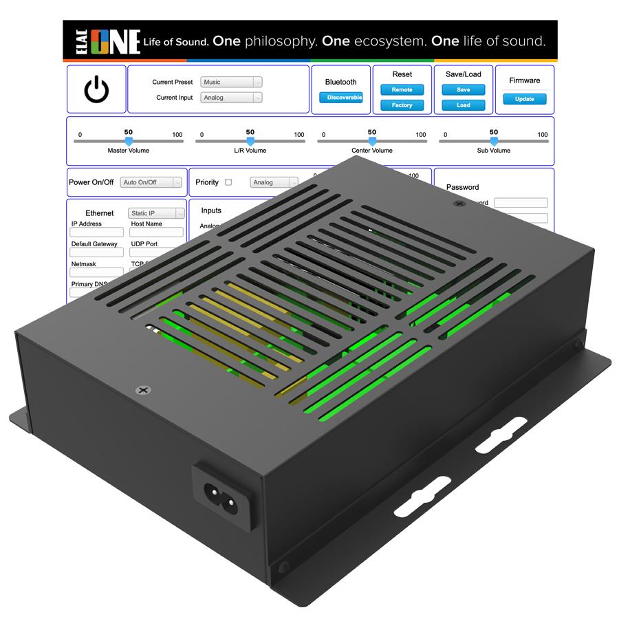 3 x 40W Amplifier with Dolby Digital - Black (ISAMP340BK)