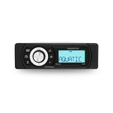 AQUATIC AV Single DIN Bluetooth Receiver, Single RCA Preout (MP6)