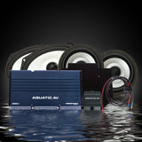 AQUATIC AV 2014+ ROAD GLIDE 4 SPEAKER & AMP KIT - AD500.4/HS113/HG100/RG155R1/GL114 (RG301)