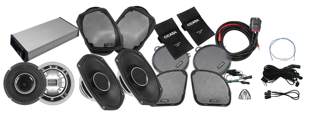 2014-2023 HARLEY DAVIDSON 4-SPEAKER PACKAGE (14DSPCHV24X4)