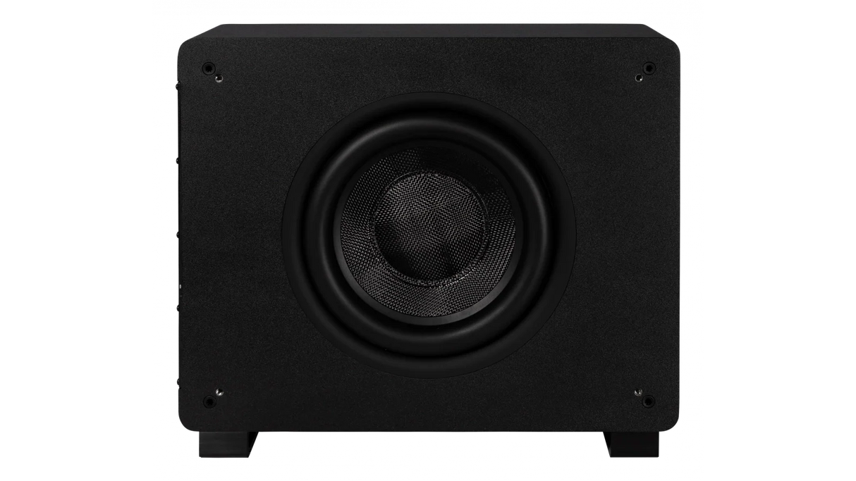 MURO 10" Thin Powered Subwoofer NA/CE - Black (SUB2020BK)