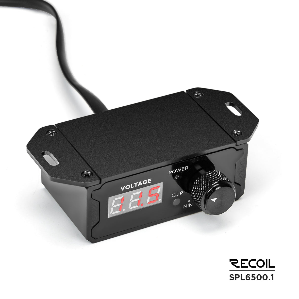 Recoil SPL SERIES Mono Block Amplifier 6,500 Watts RMS @ 1 Ohm, Subwoofer Level Control Included (SPL65001)