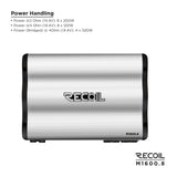 RECOIL Marine Grade 8-Channel Amplfiier - 120 Watts x 8 RMS @ 4 Ohms (M16008)