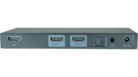 HDMI 2.1 1 to 2 HDMI splitter with scaling and HDR to SDR conversion (SP12S8K)