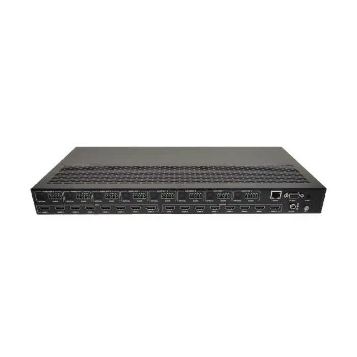 8x8 matrix that supports 8K and any 4K signal up to 120Hz. (M888K)