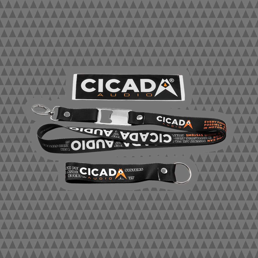 CICADA AUDIO BRANDED LANYARD WITH BOTTLE OPENER (LANYARD)