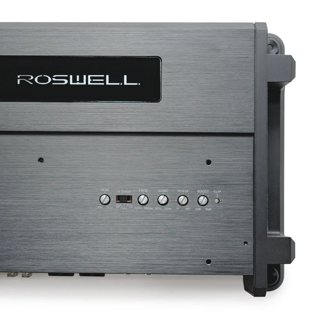 Roswell R1 2-Channel Amplifier - 165 Watts x 2 RMS @ 4 Ohms / 275 Watts x 2 RMS @ 2 Ohms (R15502)