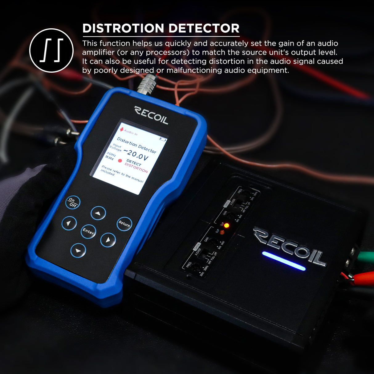 Recoil Multi Functional Audio Tester Tool (MST1)