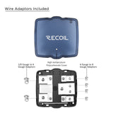 RECOIL 2 Position Combination Power / Ground Distribution Block - 1/0 AWG inputs / 4 AWG Power & Ground Outputs (MPG2)