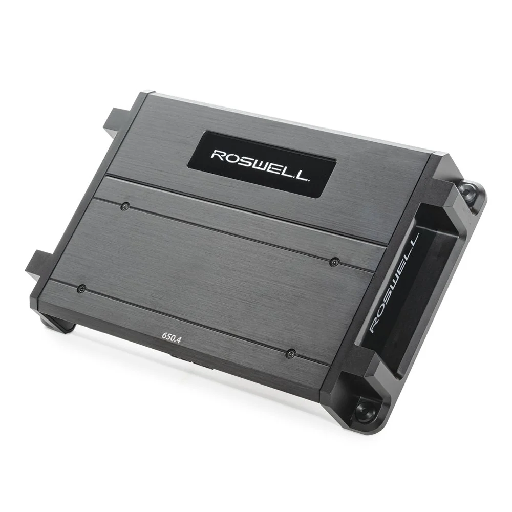 Roswell R1 2-Channel Amplifier - 100 Watts x 4 RMS @ 4 Ohms / 165 Watts x 4 RMS @ 2 Ohms (R16504)