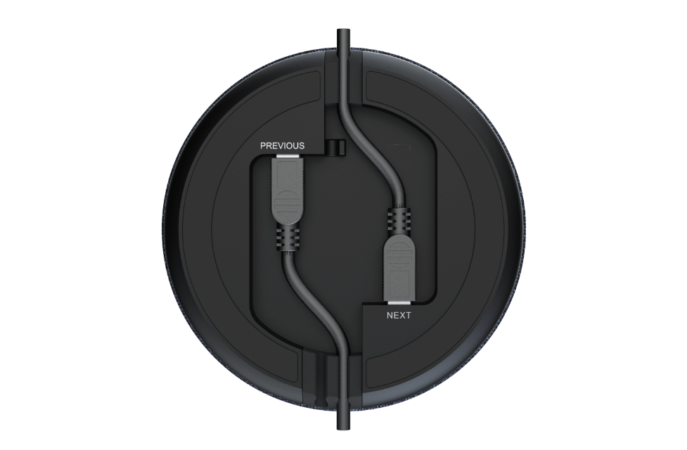 Wyrestorm Apollo companion mic | USB mini connection | Mounting on table (HALOCOMMIC)