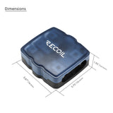 RECOIL 2 Position Combination Power / Ground Distribution Block - 1/0 AWG inputs / 4 AWG Power & Ground Outputs (MPG2)