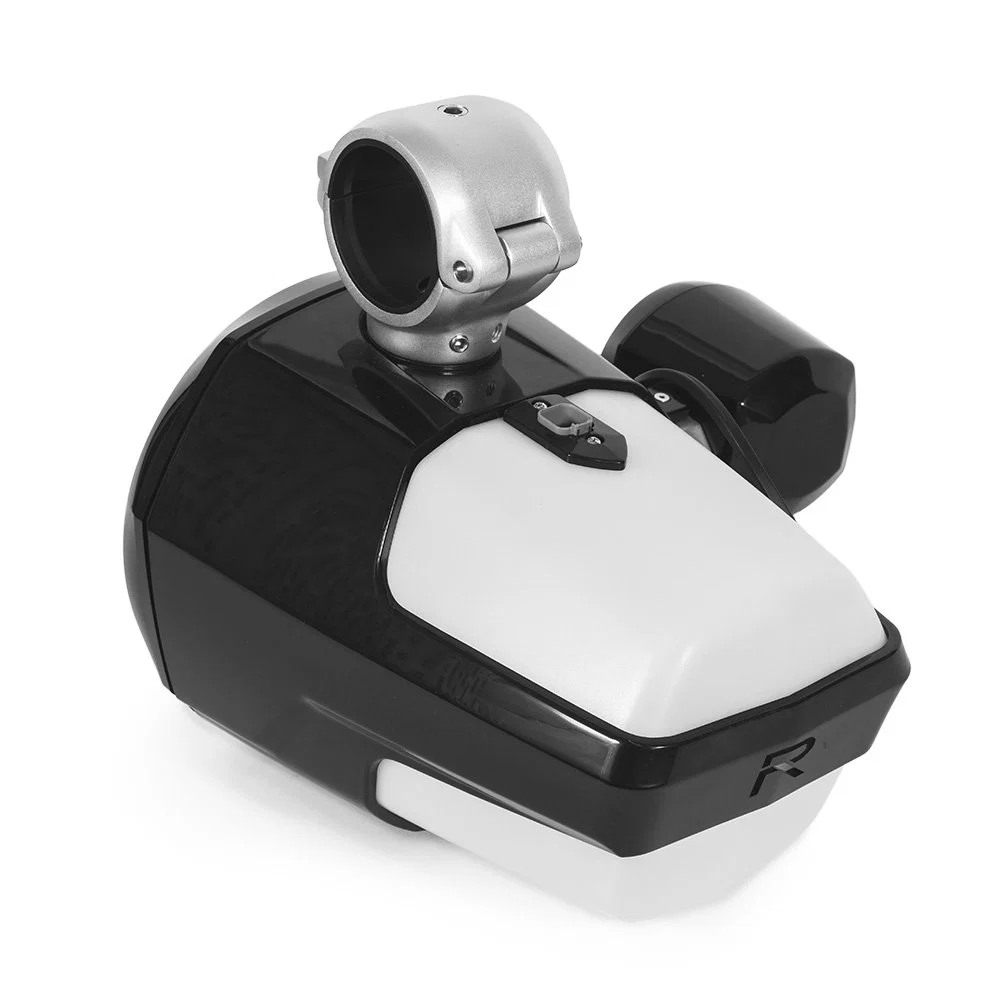 Roswell R1 PRO Wakeboard Tower Speakers with Clamps + RGB (White) (R1PROTOWERWHITE)